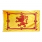 2x3 ft. Nylon Scotland (Lion) Flag with Heading and Grommets