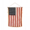 16x24 in. Heritage Classroom U.S. Flag Vertical Banner Mounted Fringe