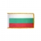 2x3 ft. Nylon Bulgaria Flag Pole Hem and Fringe