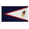 3x5 ft. Nylon American Samoa Flag Pole Hem Plain