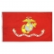 4x6 ft. Nylon Marine Corps Flag with Heading and Grommets
