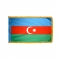 2x3 ft. Nylon Azerbaijan Flag Pole Hem and Fringe