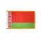 2x3 ft. Nylon Belarus Flag Pole Hem and Fringe