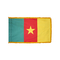 3x5 ft. Nylon Cameroon Flag Pole Hem and Fringe