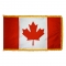 5x8 ft. Nylon Canada Flag Pole Hem and Fringe