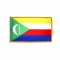 2x3 ft. Nylon Comoros Flag Pole Hem and Fringe