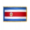 2x3 ft. Nylon Costa Rica Flag Pole Hem and Fringe
