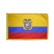 4x6 ft. Nylon Ecuador Flag Pole Hem and Fringe