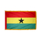 4x6 ft. Nylon Ghana Flag Pole Hem and Fringe