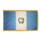 4x6 ft. Nylon Guatemala Flag Pole Hem and Fringe