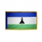 4x6 ft. Nylon Lesotho Flag Pole Hem and Fringe