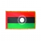 3x5 ft. Nylon Malawi Flag Pole Hem and Fringe