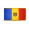 2x3 ft. Nylon Moldova Flag Pole Hem and Fringe