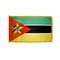 2x3 ft. Nylon Mozambique Flag Pole Hem and Fringe