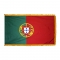 2x3 ft. Nylon Portugal Flag Pole Hem and Fringe