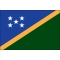 2x3 ft. Nylon Solomon Islands Flag Pole Hem and Fringe