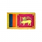 2x3 ft. Nylon Sri Lanka Flag Pole Hem and Fringe
