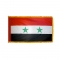 3x5 ft. Nylon Syria Flag Pole Hem and Fringe