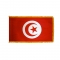 3x5 ft. Nylon Tunisia Flag Pole Hem and Fringe