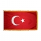4x6 ft. Nylon Turkey Flag Pole Hem and Fringe