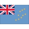 4x6 ft. Nylon Tuvalu Flag Pole Hem and Fringe