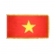 2x3 ft. Nylon Vietnam Flag Pole Hem and Fringe